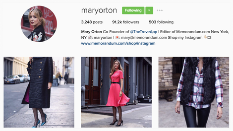 The Best Instagram Bio Ideas - Complete List of Our Favorites (Mary Orton)