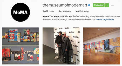 The Best Instagram Bio Ideas - Top Examples (MoMA)