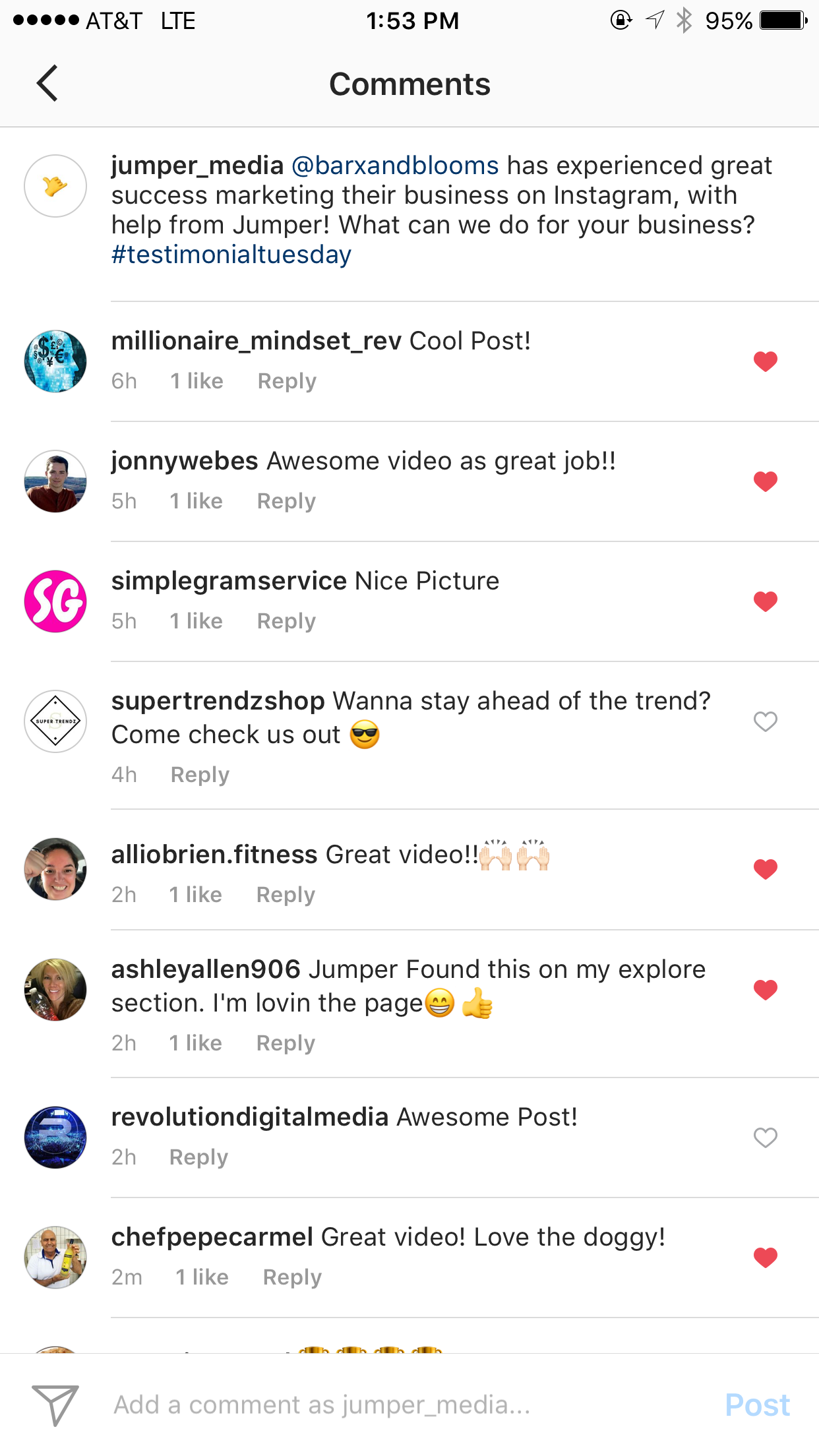 How to Like Instagram Comments