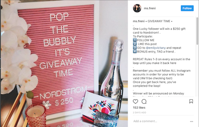 How to Become a Master of the Instagram Loop Giveaway