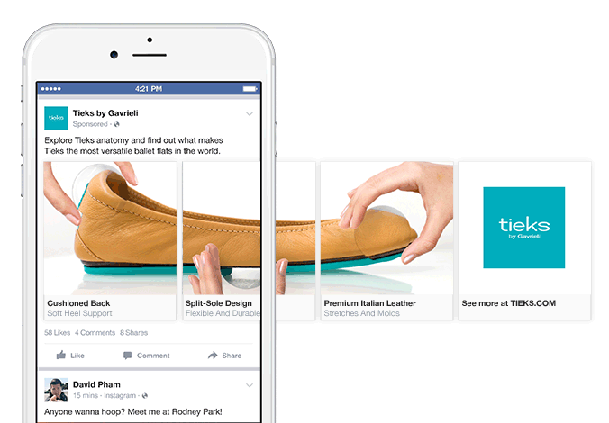 How to Tell Your Brand Story with Facebook Ads Carousel