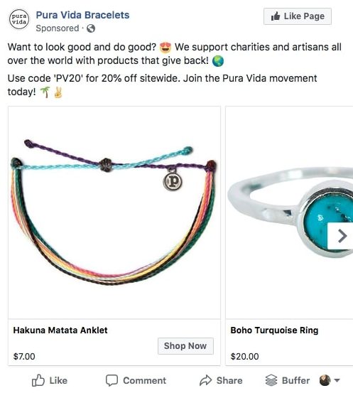 Showcase Multiple Products with Facebook Ads Carousel