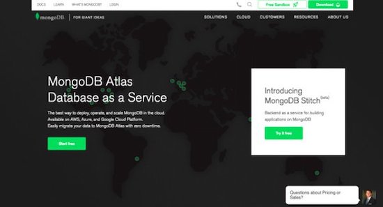 MongoDB Atlas Screenshot | Jumper Media