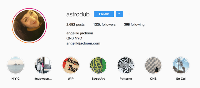 @Astrodub Instagram Highlights Example