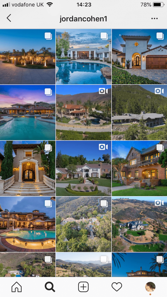 Realtor Jordan Cohen Instagram Feed