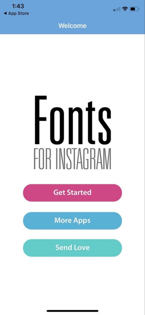 free font for instagram