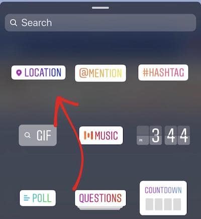 How to Tag Locations in Instagram Stories