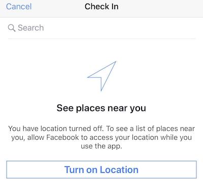 How to Enable Location Services on Facebook