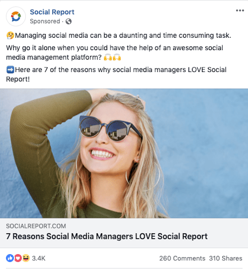 Usine Emojis In CTA Facebook Ads