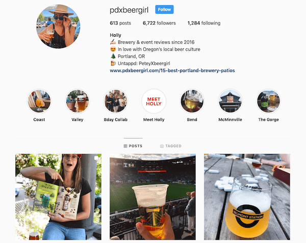 portland brewery instagram influencer marketing